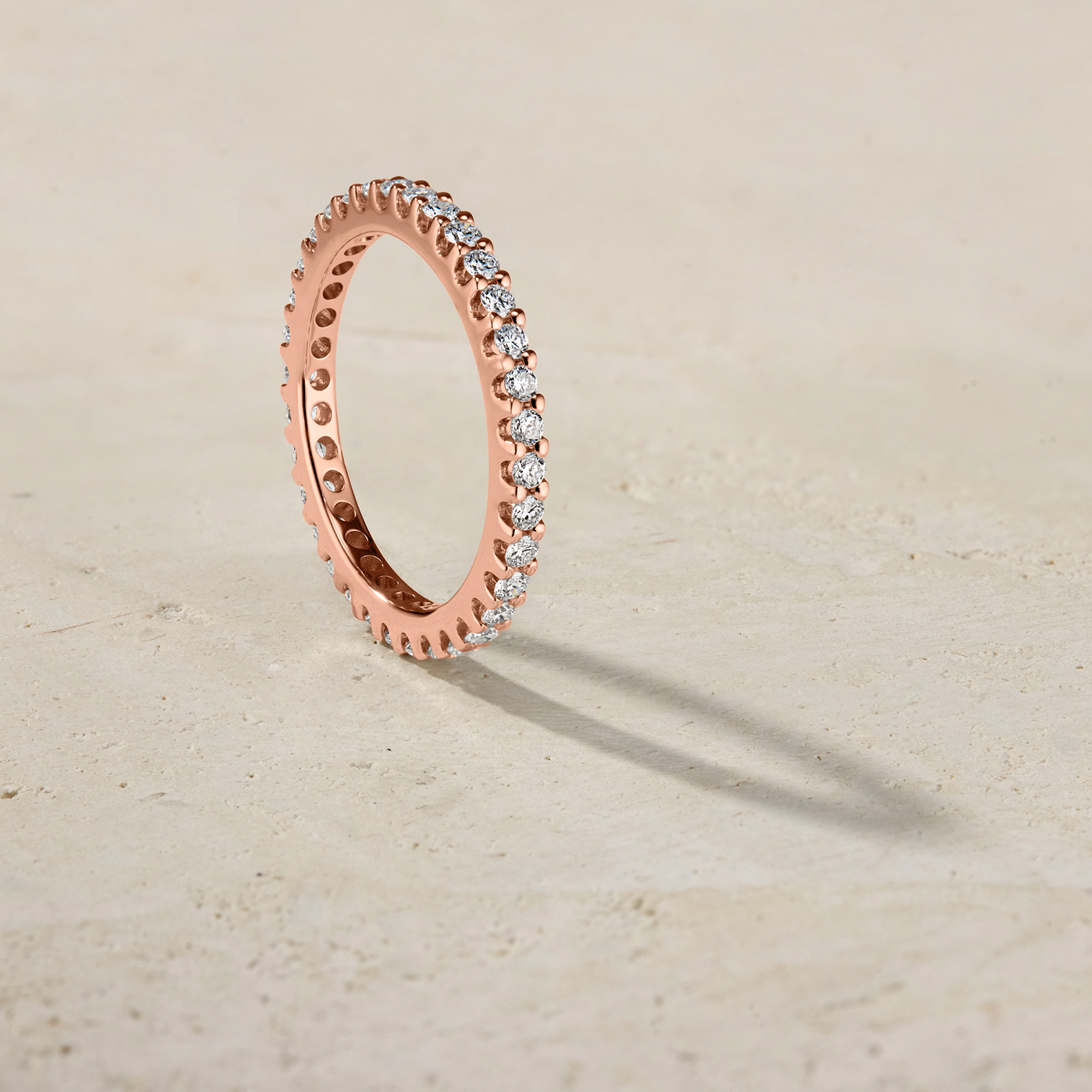 Ciel Full Pavé Eternity Ring