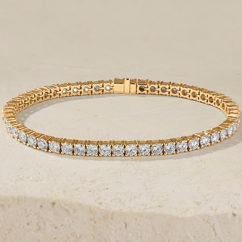 Amara Bare Brilliant Round Diamond Tennis Bracelet