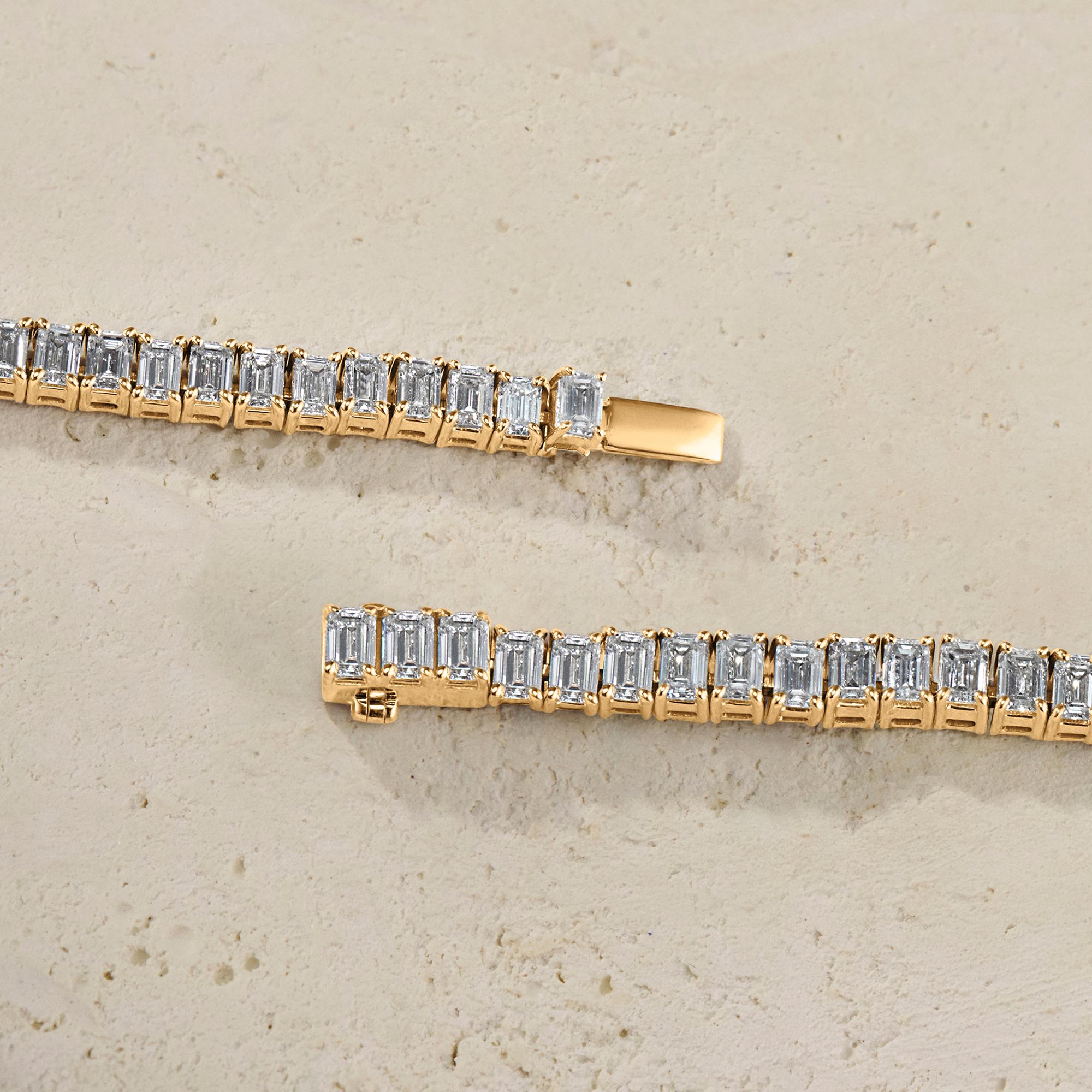 Amara Emerald-Cut Tennis Bracelet