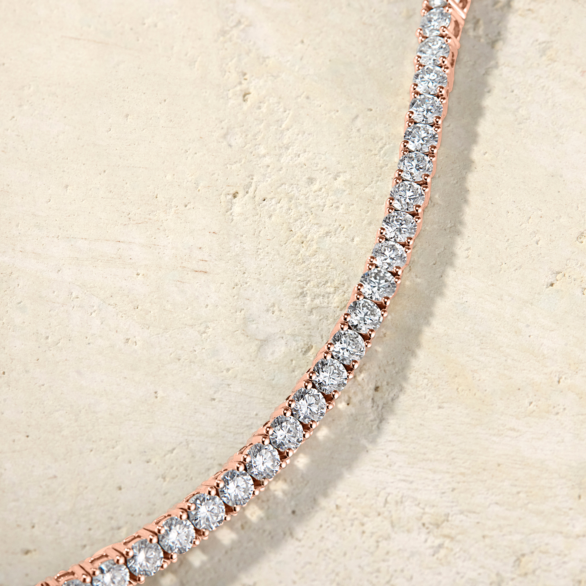 Amara Brilliant Round Diamond Tennis Bracelet