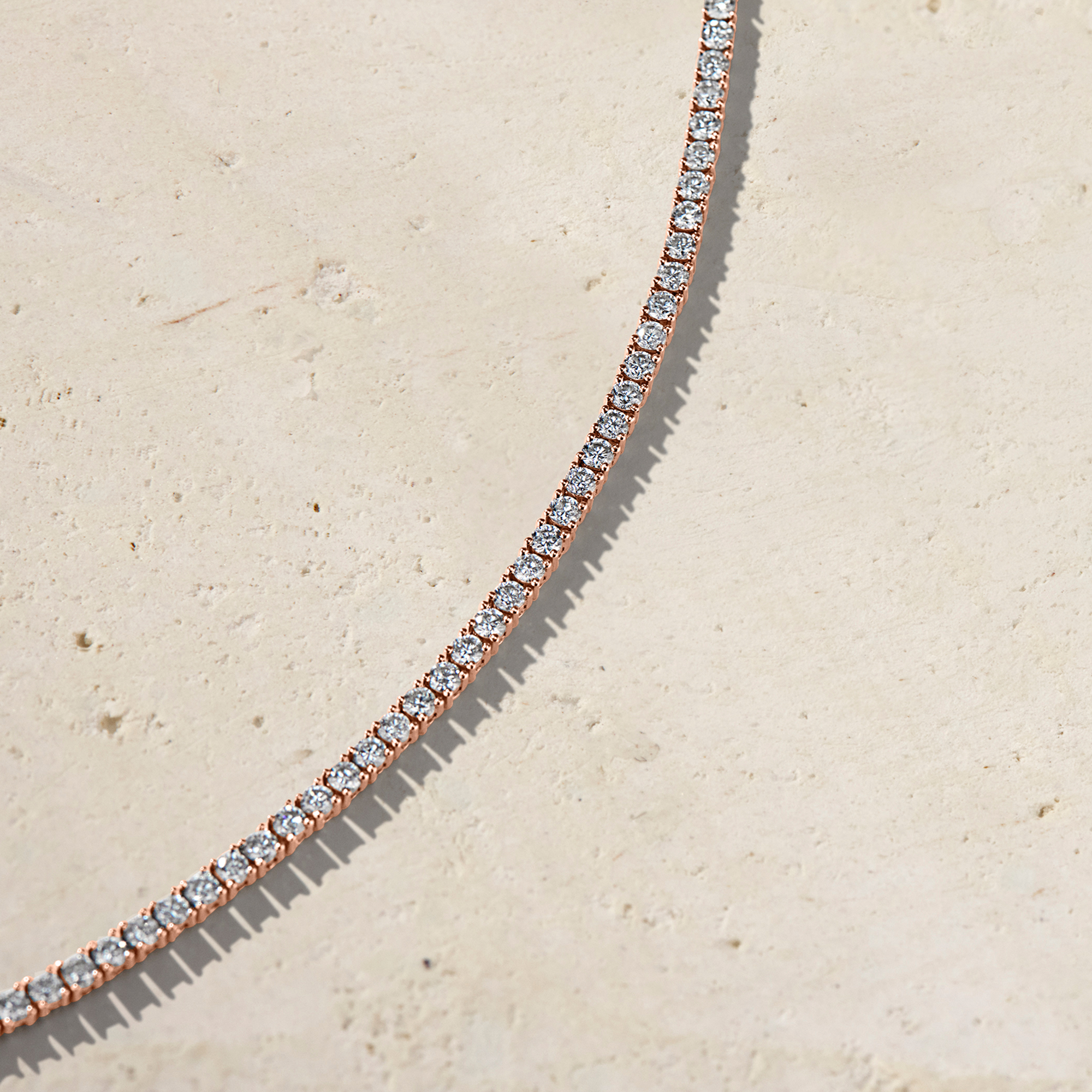 Amara Diamond Tennis Necklace