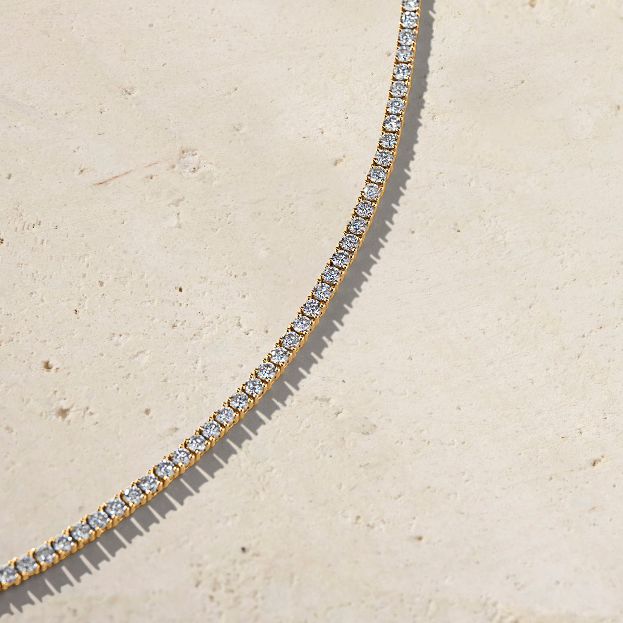 Amara Diamond Tennis Necklace