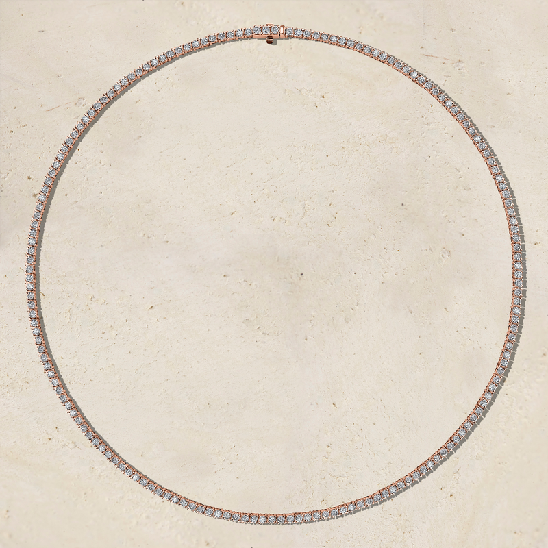 Amara Diamond Tennis Necklace