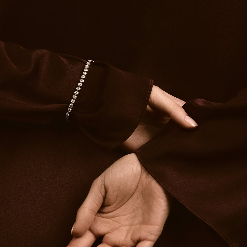 Virelle Round Bezel Tennis Bracelet