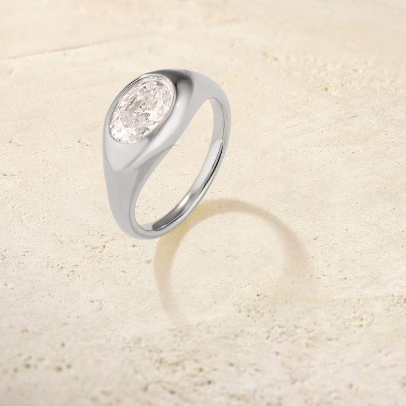 Forma Oval Signet Ring