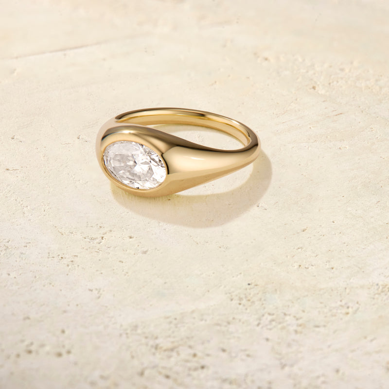 Forma Oval Signet Ring