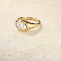 Forma Oval Signet Ring