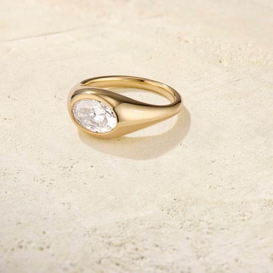 Forma Oval Signet Ring