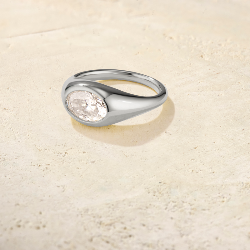 Forma Oval Signet Ring