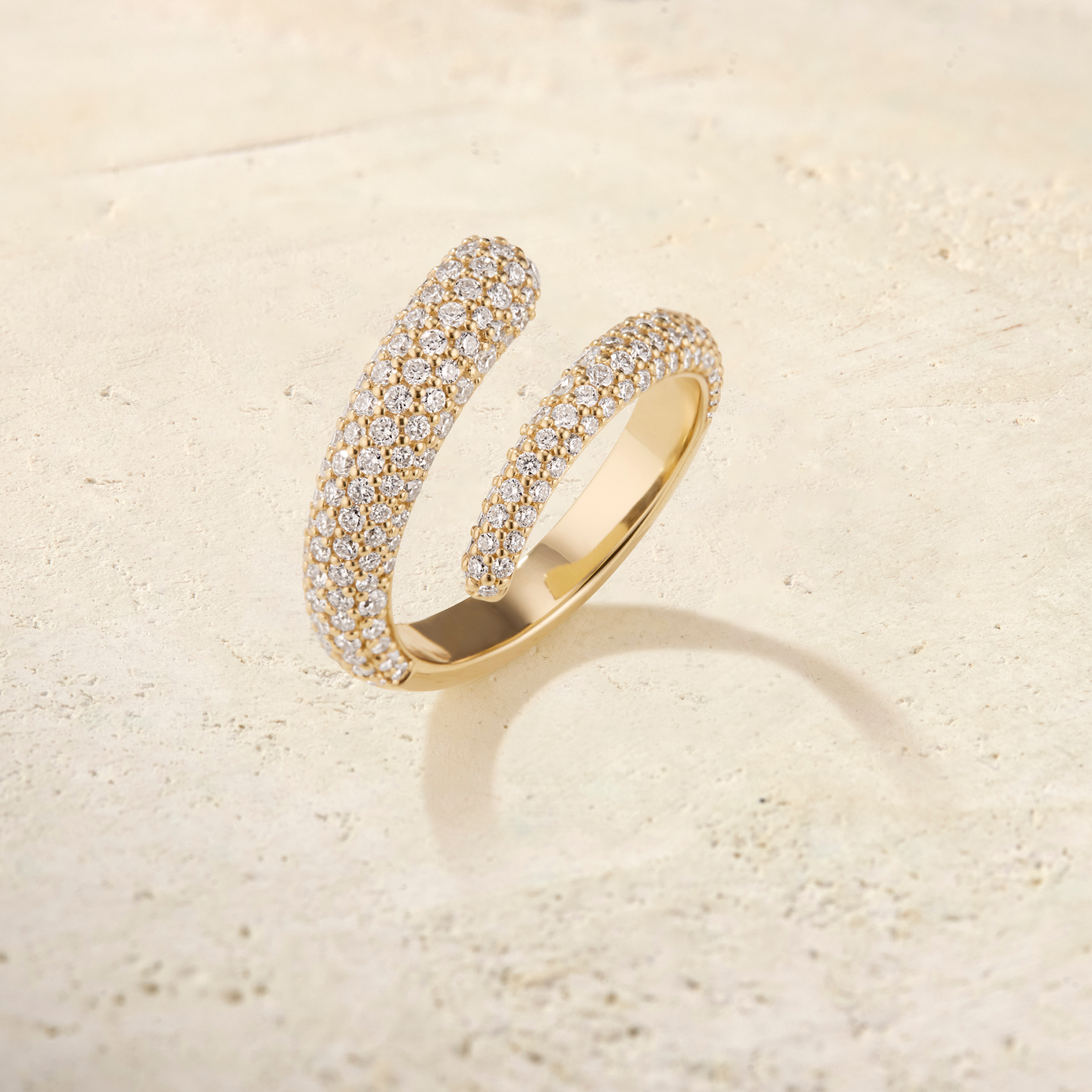 Ciel Pavé Wrap Ring