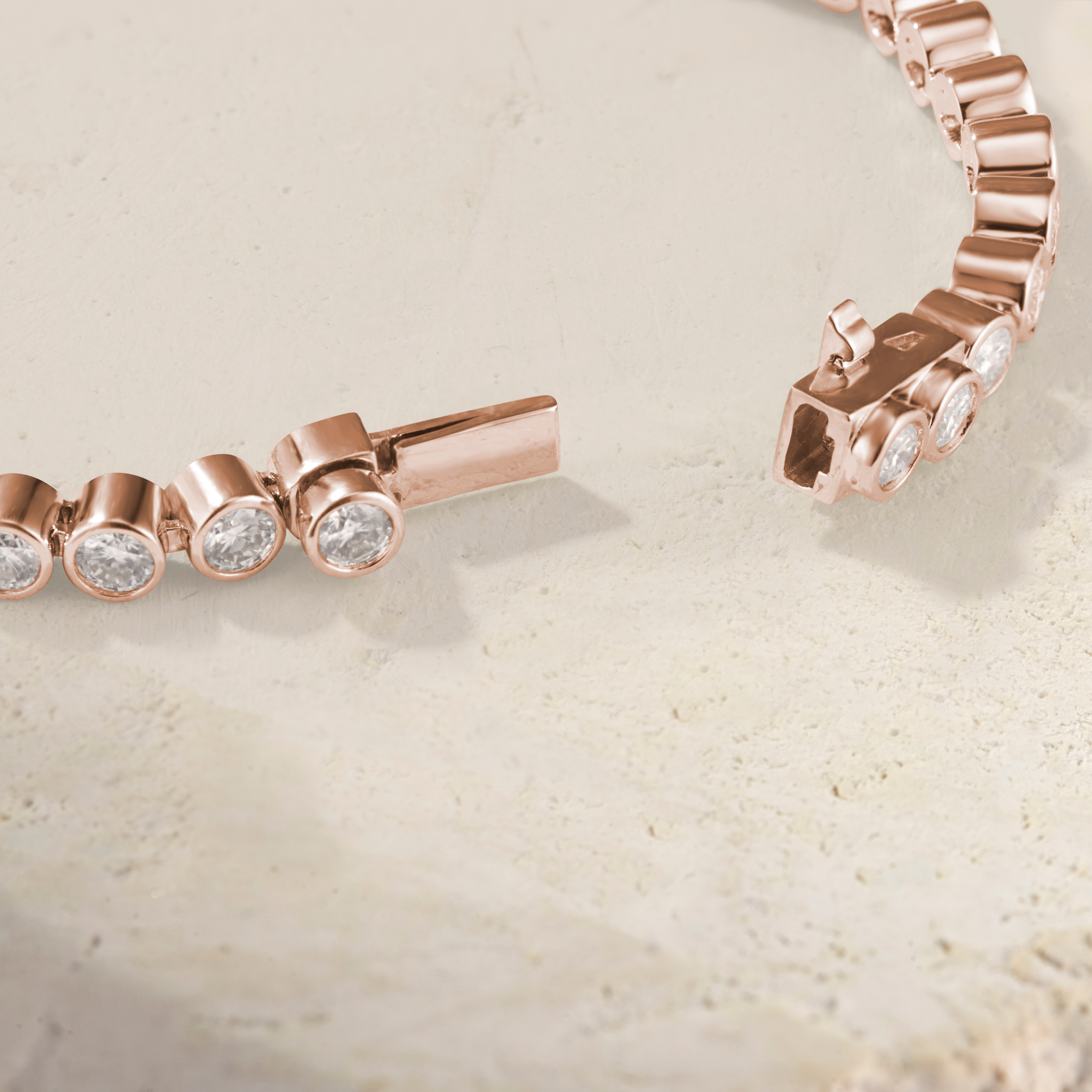 Virelle Round Bezel Tennis Bracelet