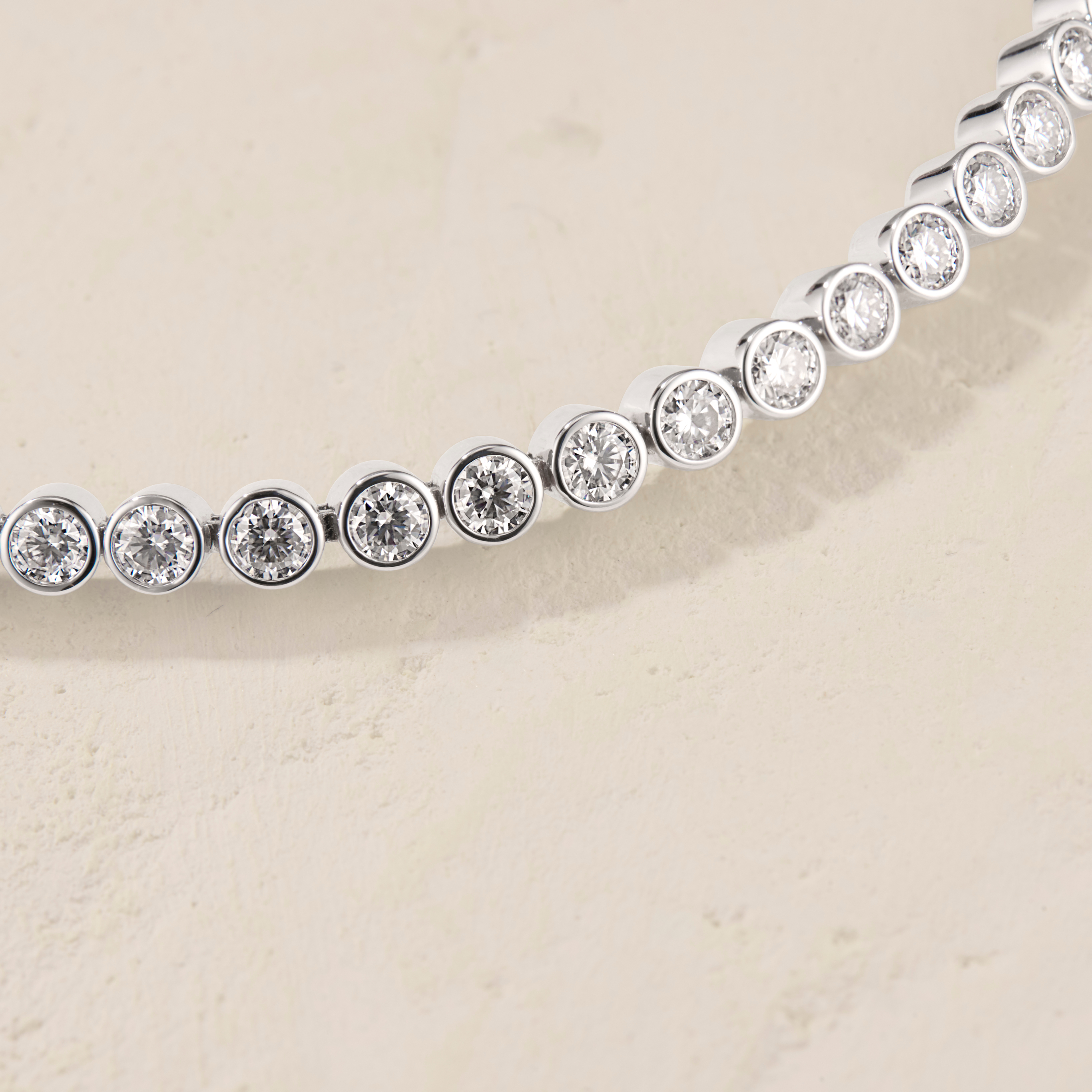 Virelle Round Bezel Tennis Bracelet