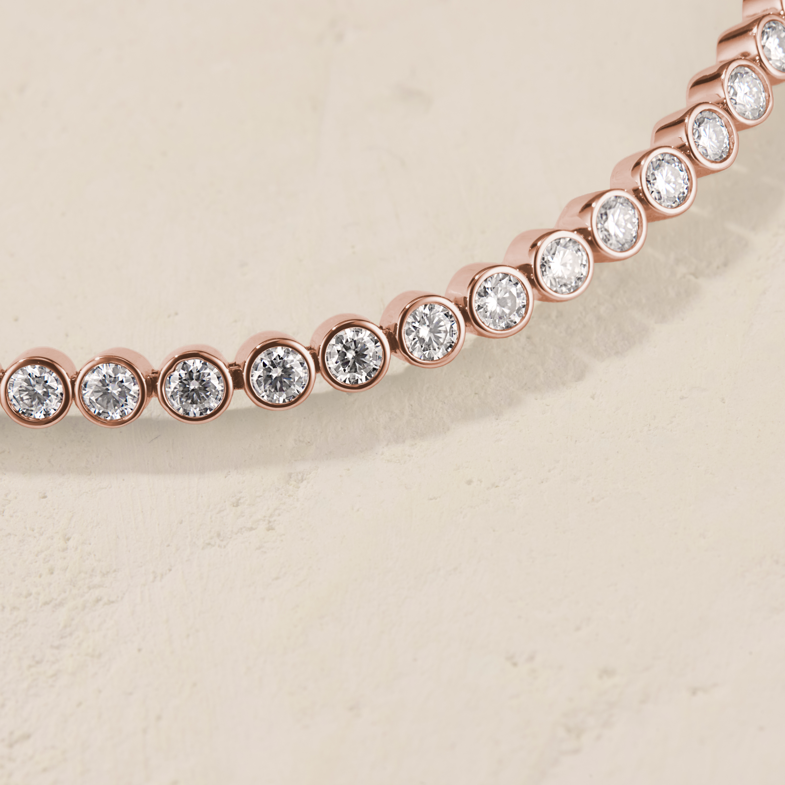 Virelle Round Bezel Tennis Bracelet