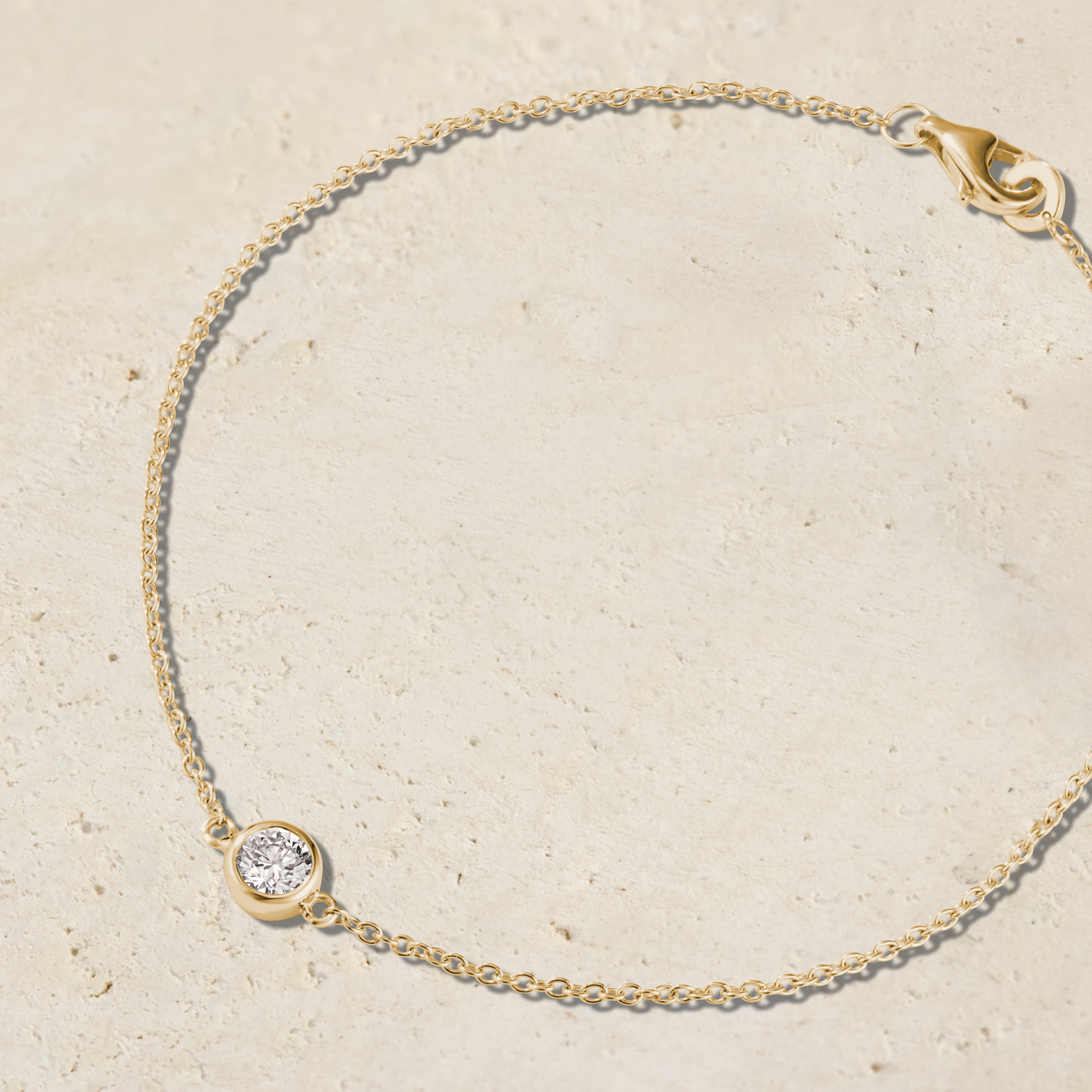 Virelle Round Solitaire Bezel Diamond Bracelet