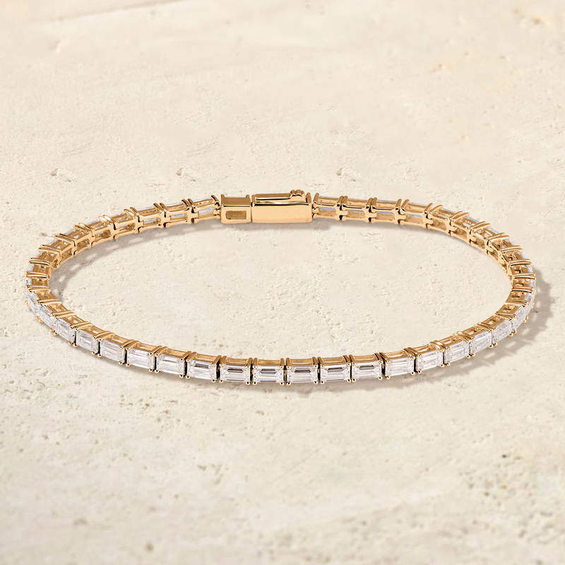 Amara Baguette Tennis Bracelet