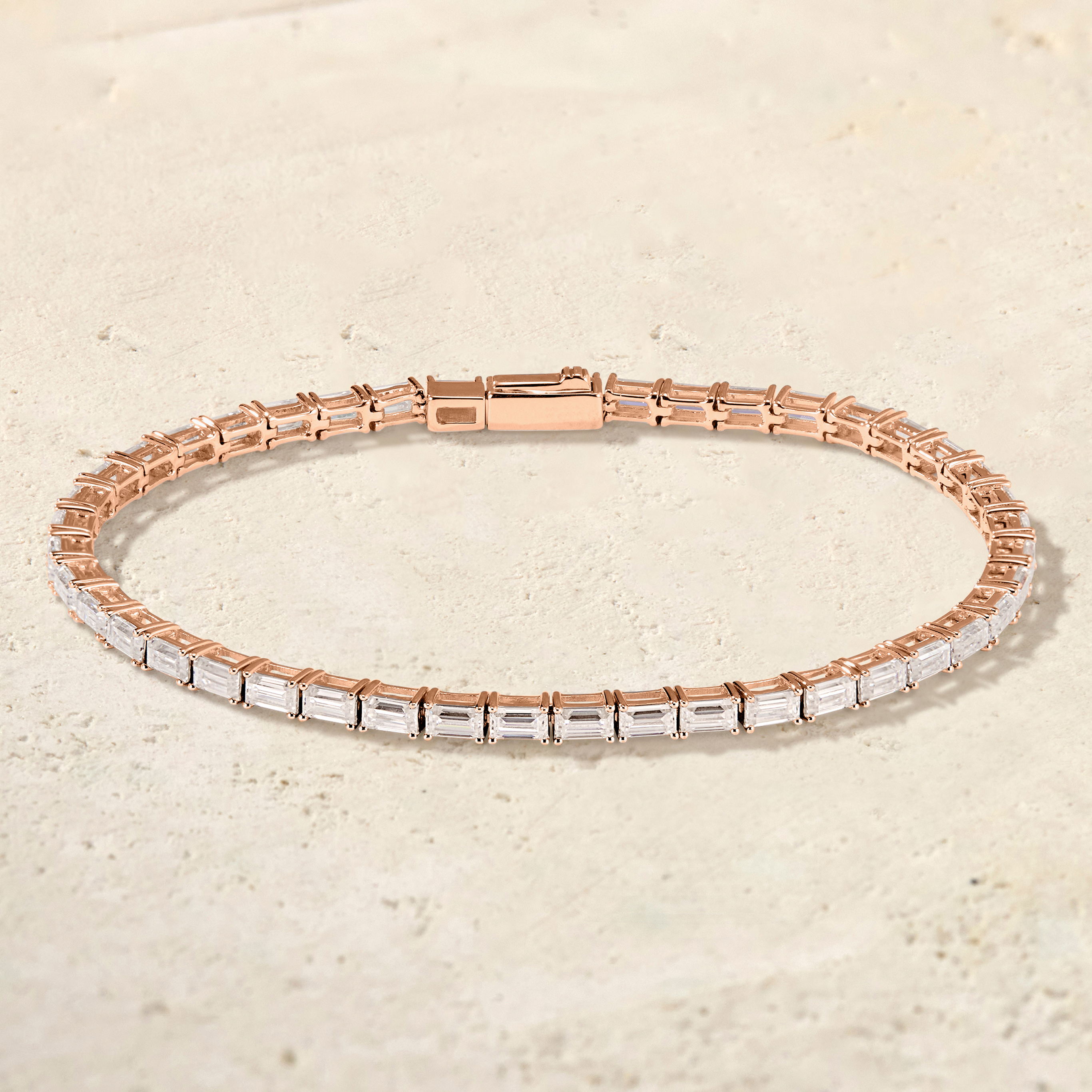 Amara Baguette Tennis Bracelet