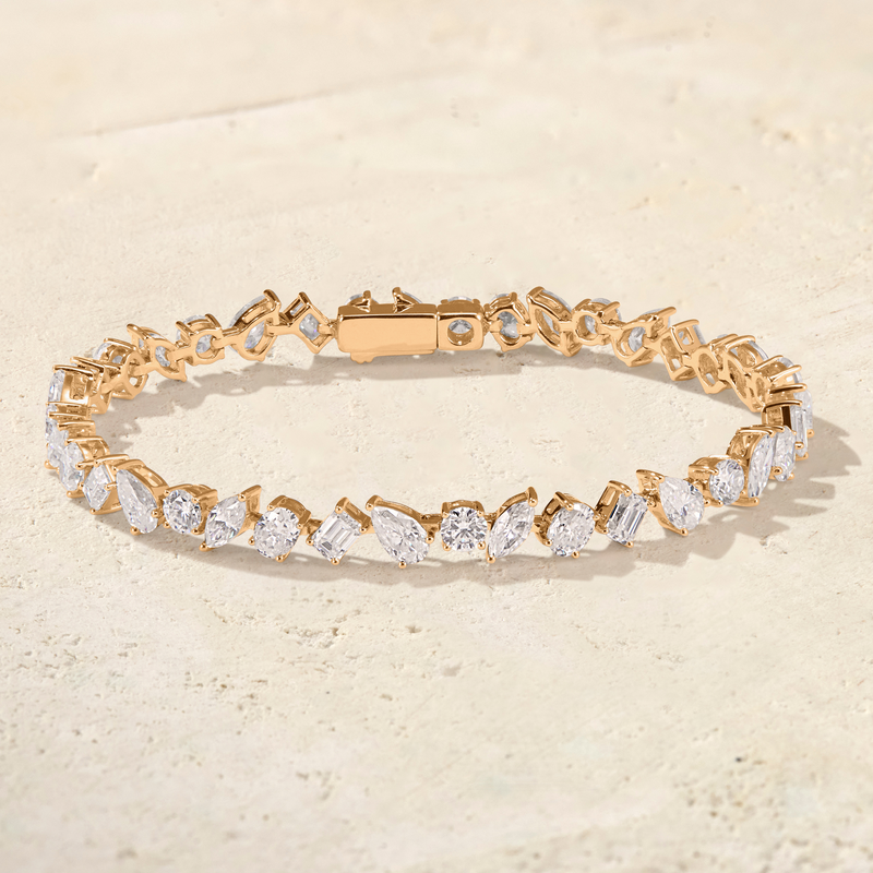 Amara Multi-Shaped Tennis Bracelet