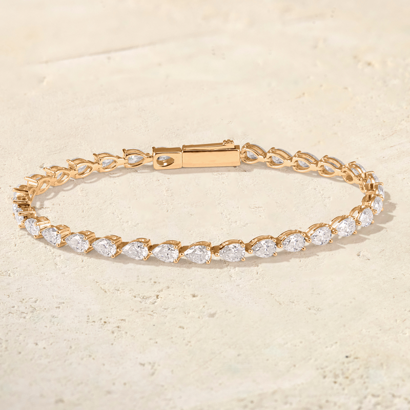 Amara Pear Tennis Bracelet