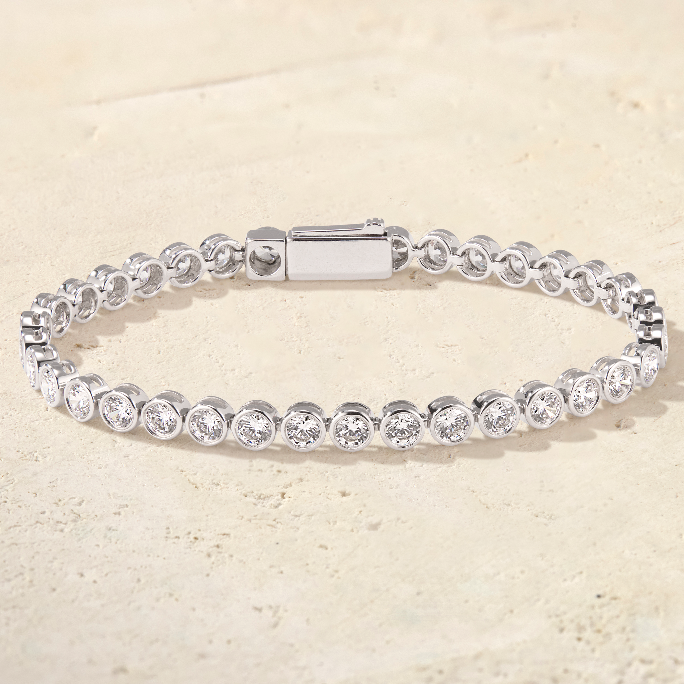 Virelle Round Tennis Bracelet