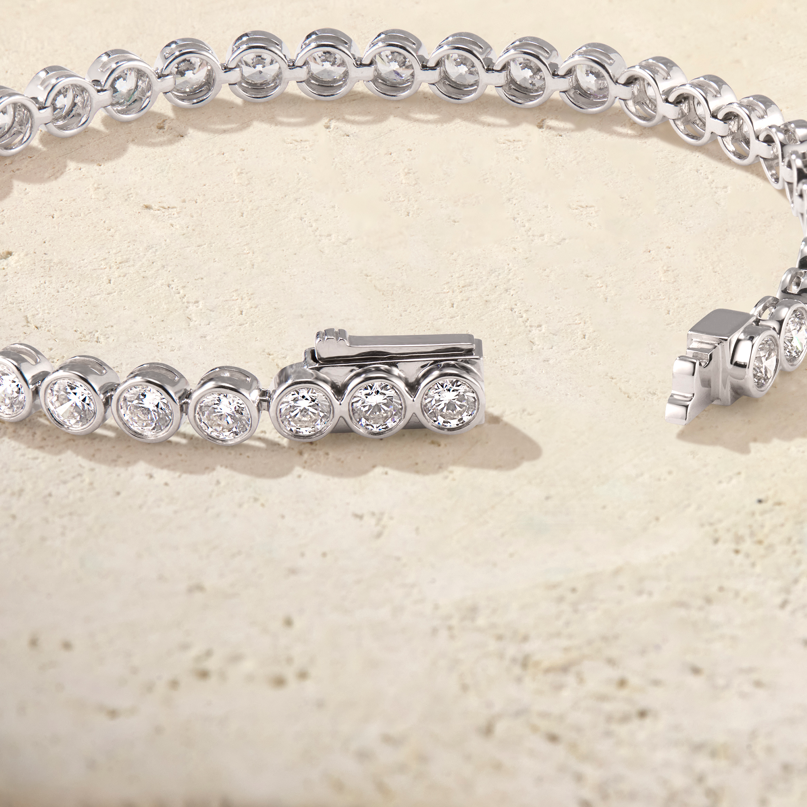 Virelle Round Tennis Bracelet