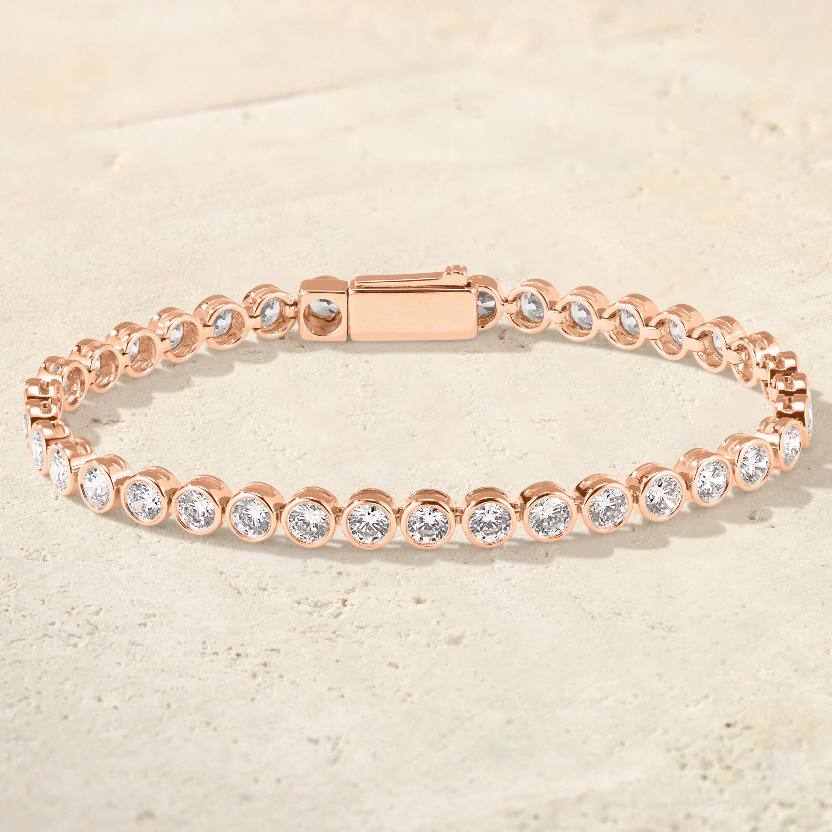 Virelle Round Tennis Bracelet