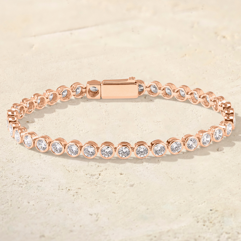 Virelle Round Tennis Bracelet