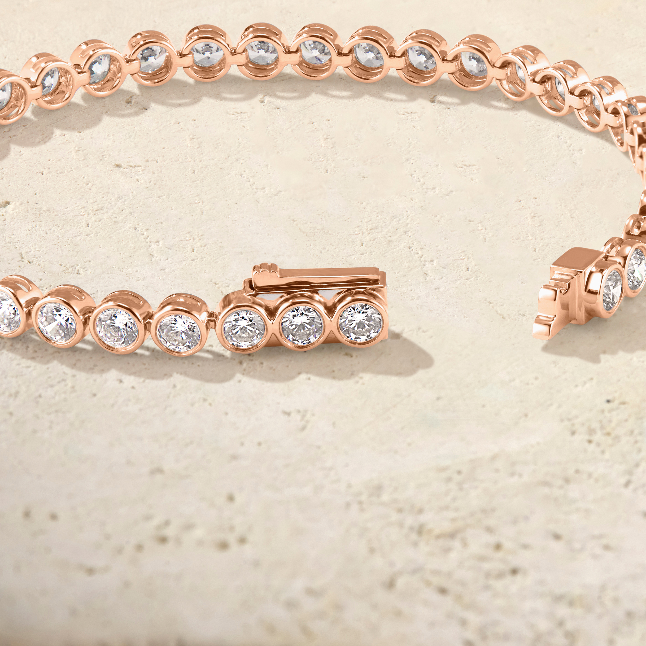 Virelle Round Tennis Bracelet