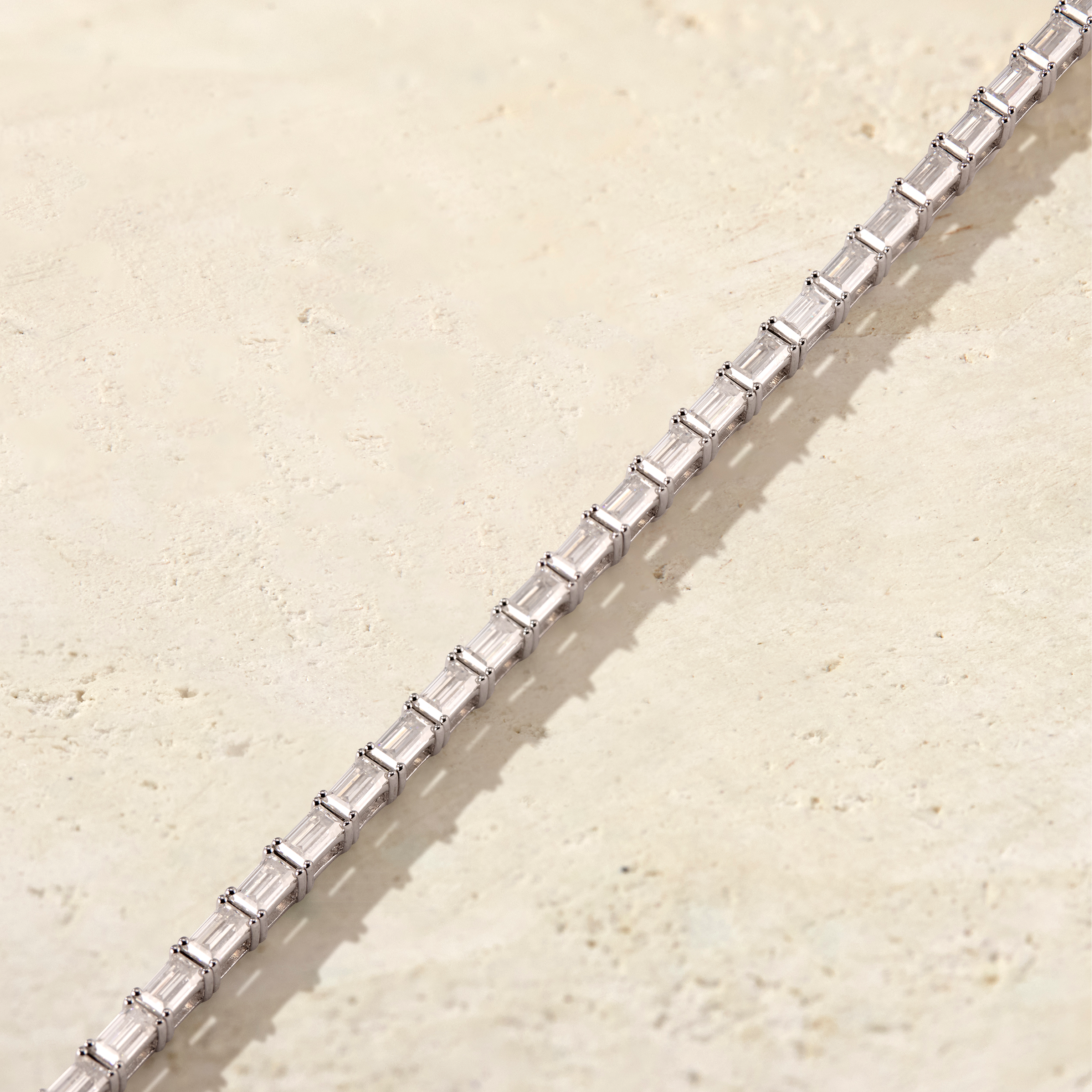 Amara Baguette Tennis Bracelet
