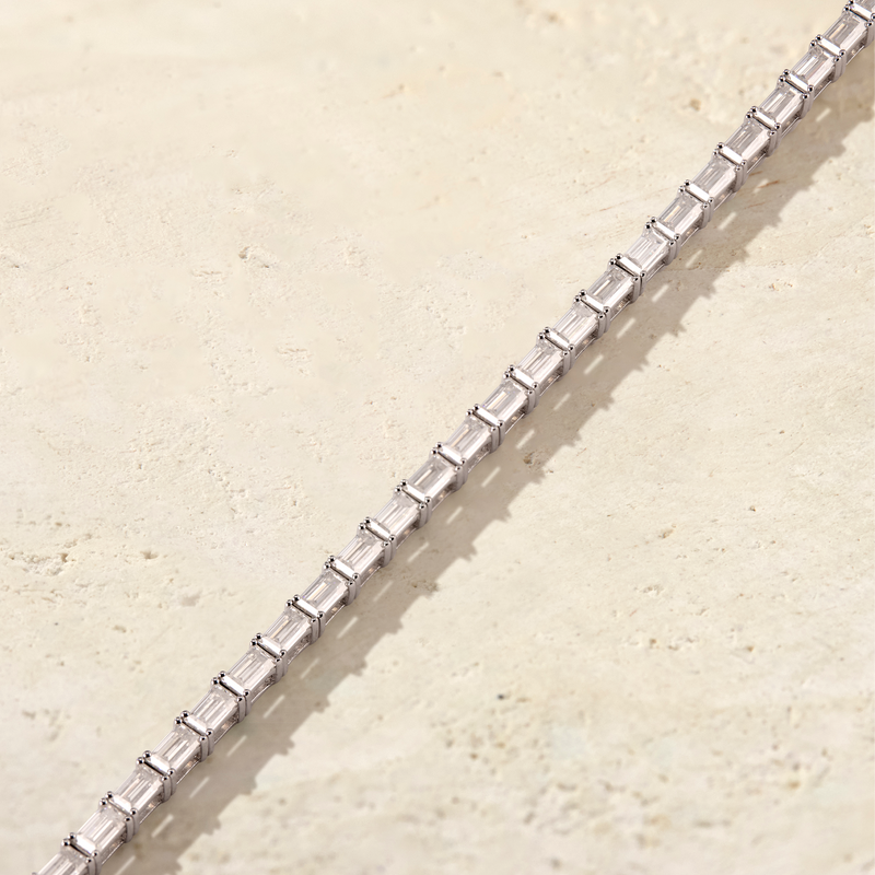 Amara Baguette Tennis Bracelet