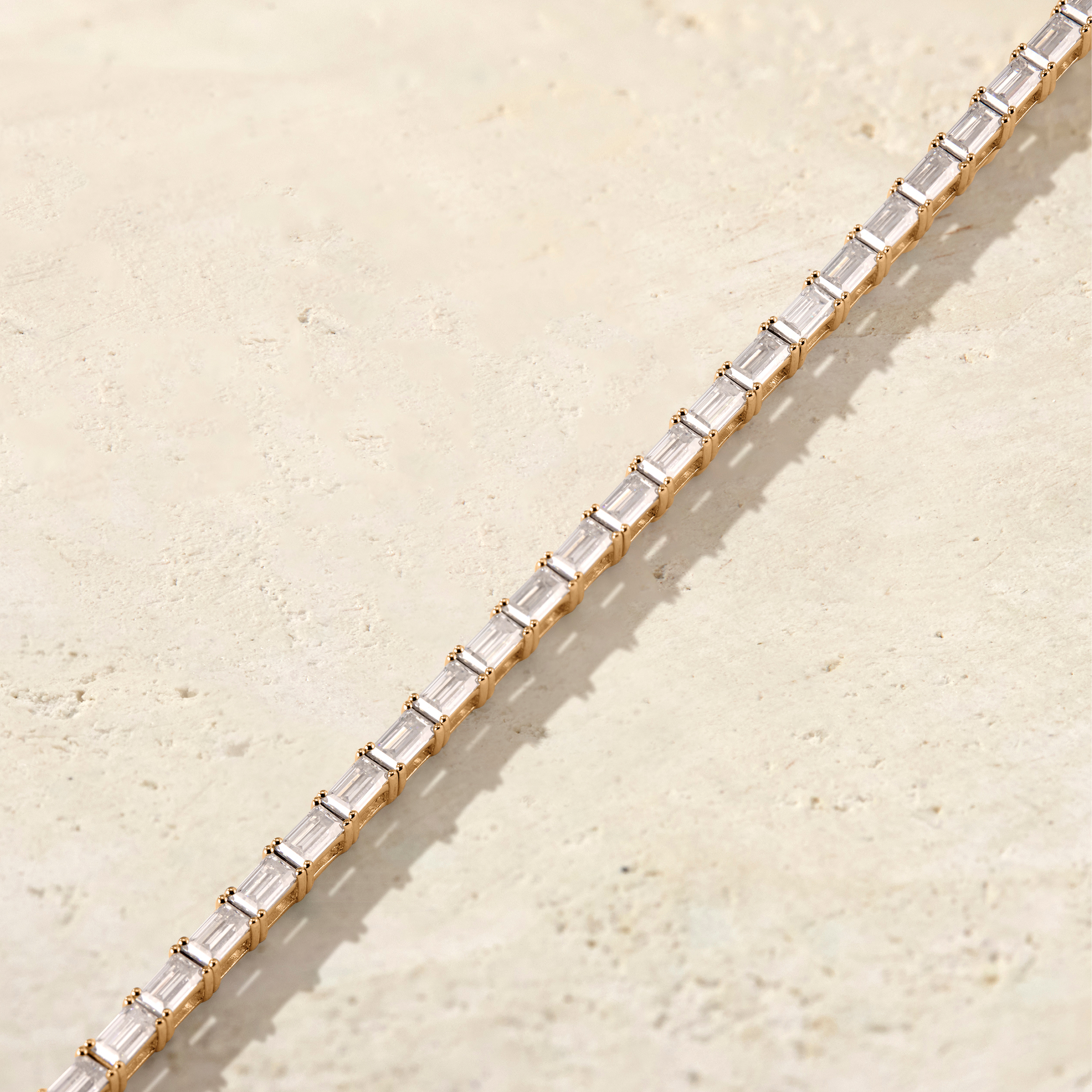 Amara Baguette Tennis Bracelet