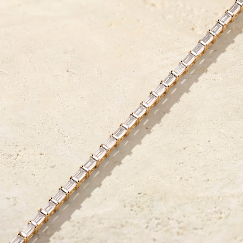 Amara Baguette Tennis Bracelet