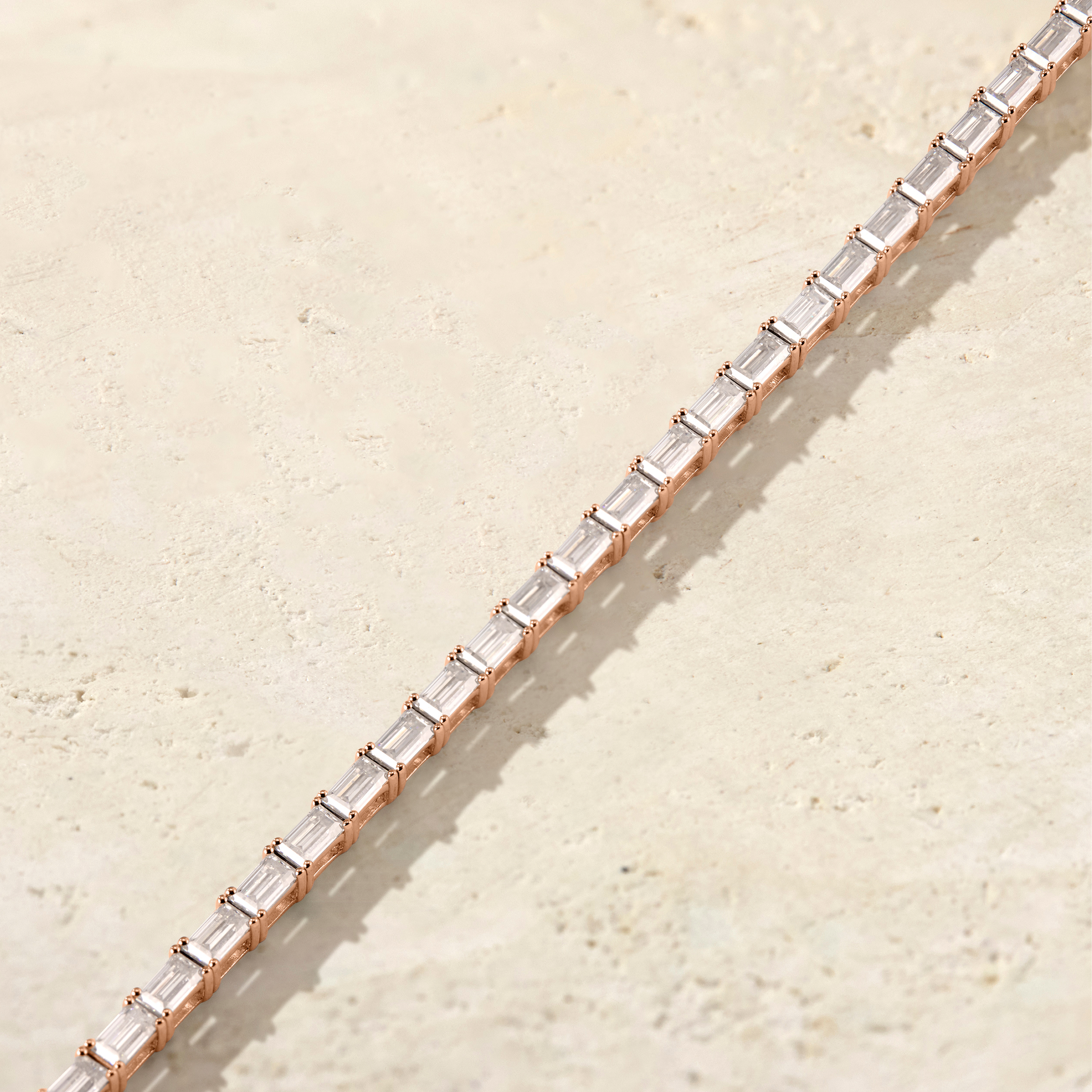 Amara Baguette Tennis Bracelet
