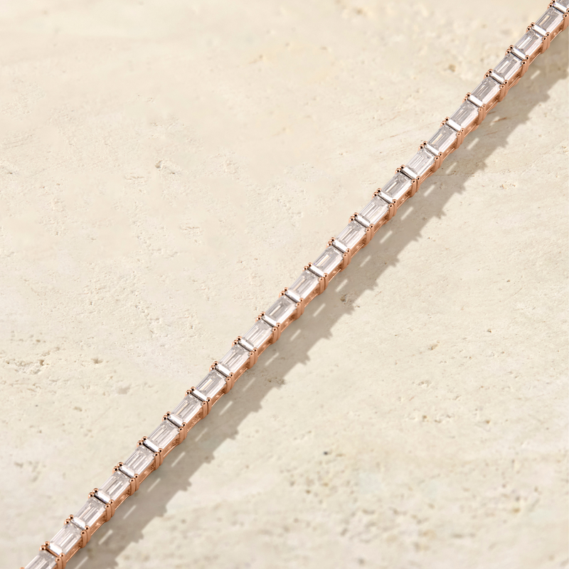 Amara Baguette Tennis Bracelet