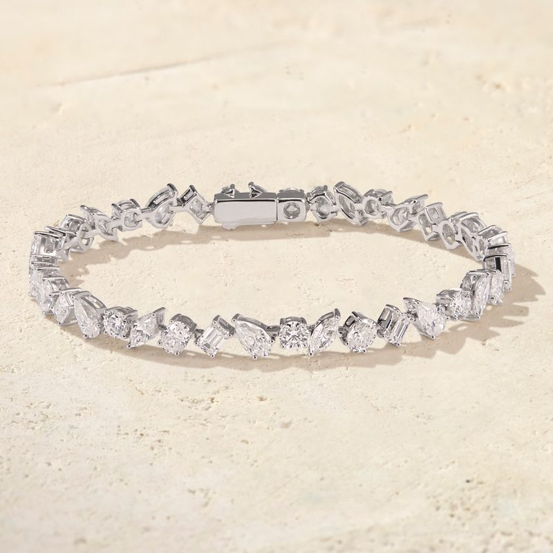 Amara Multi-Shaped Tennis Bracelet