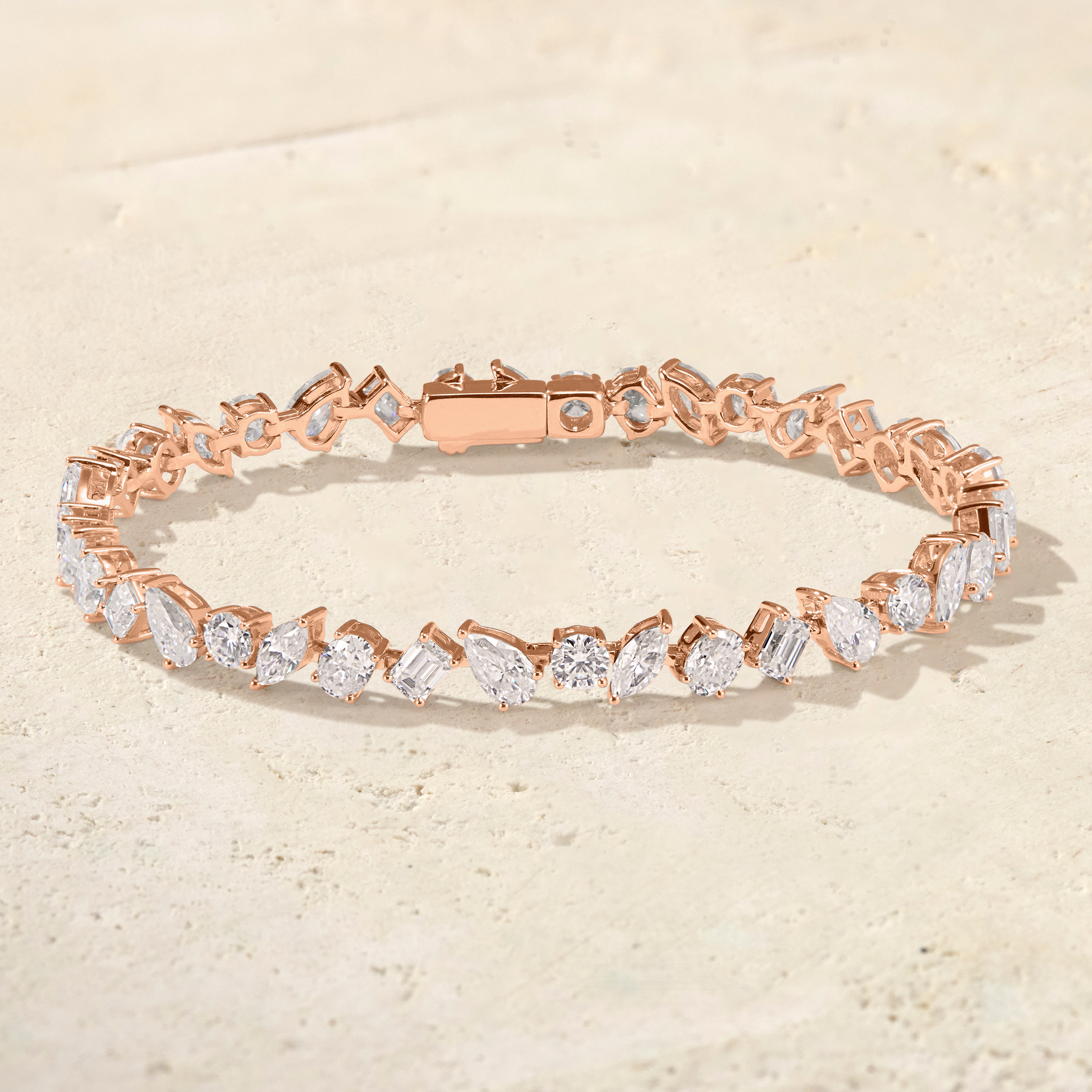 Amara Multi-Shaped Tennis Bracelet