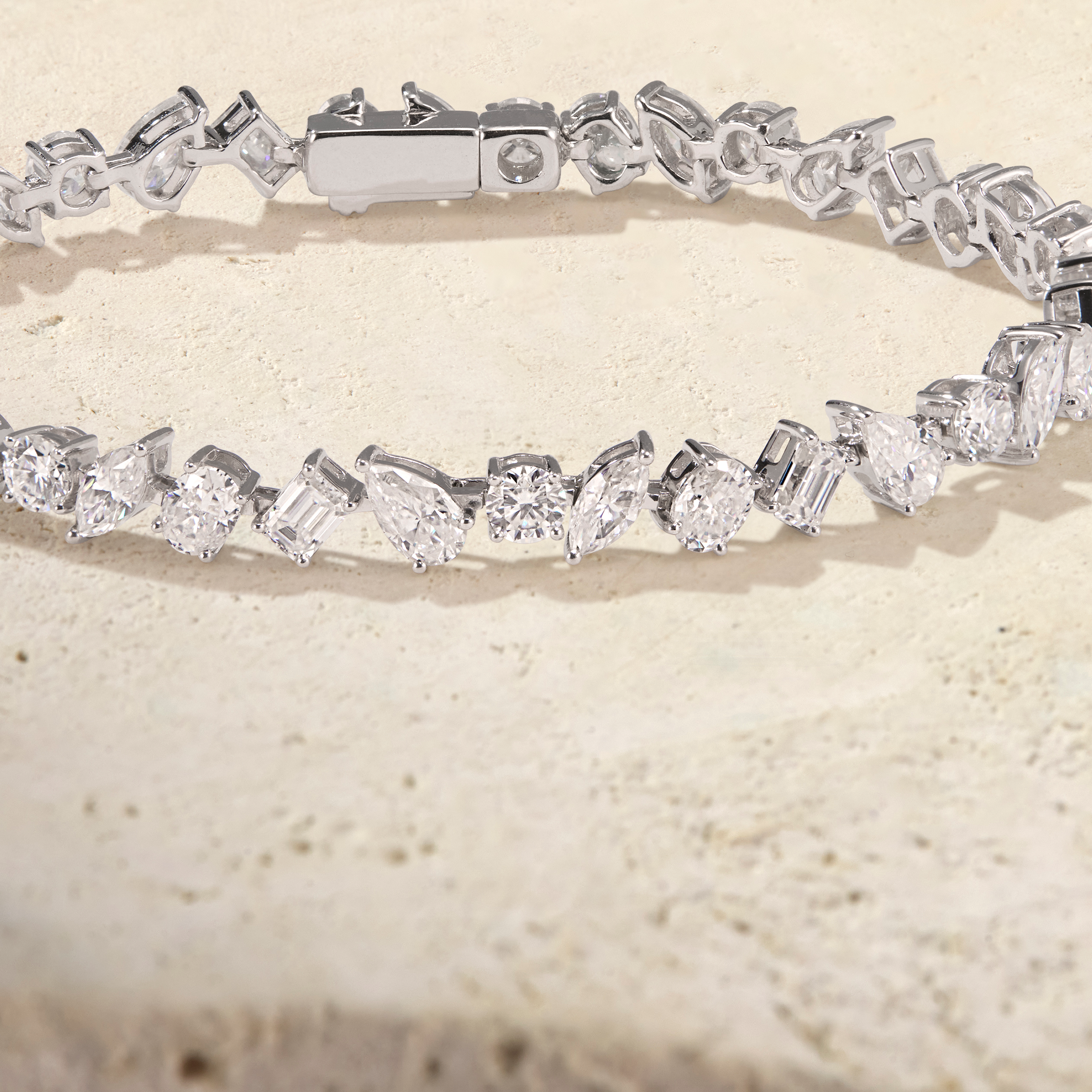 Amara Multi-Shaped Tennis Bracelet