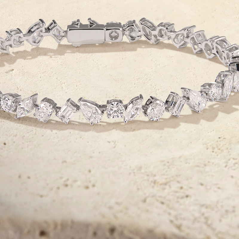 Amara Multi-Shaped Tennis Bracelet