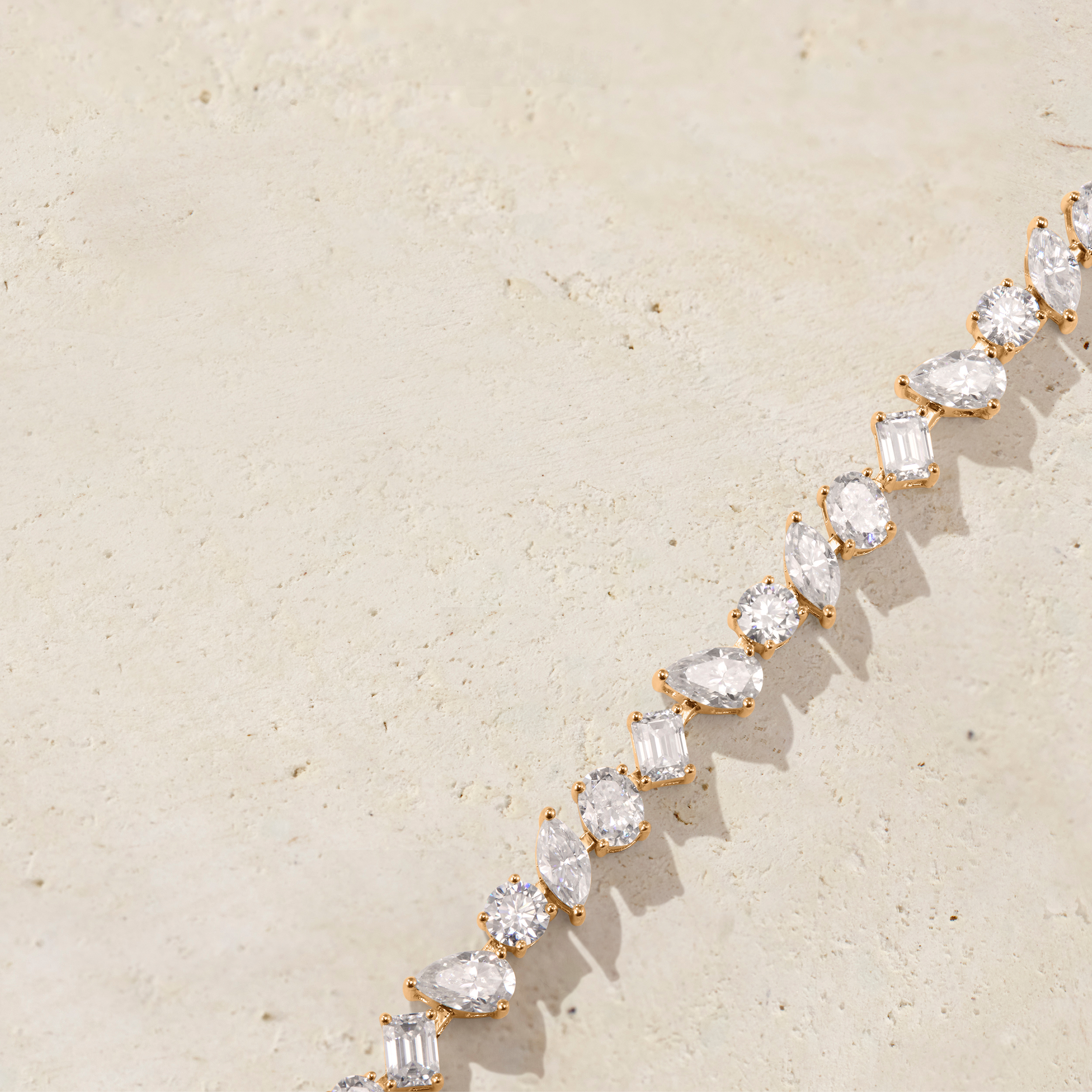 Amara Multi-Shaped Tennis Bracelet