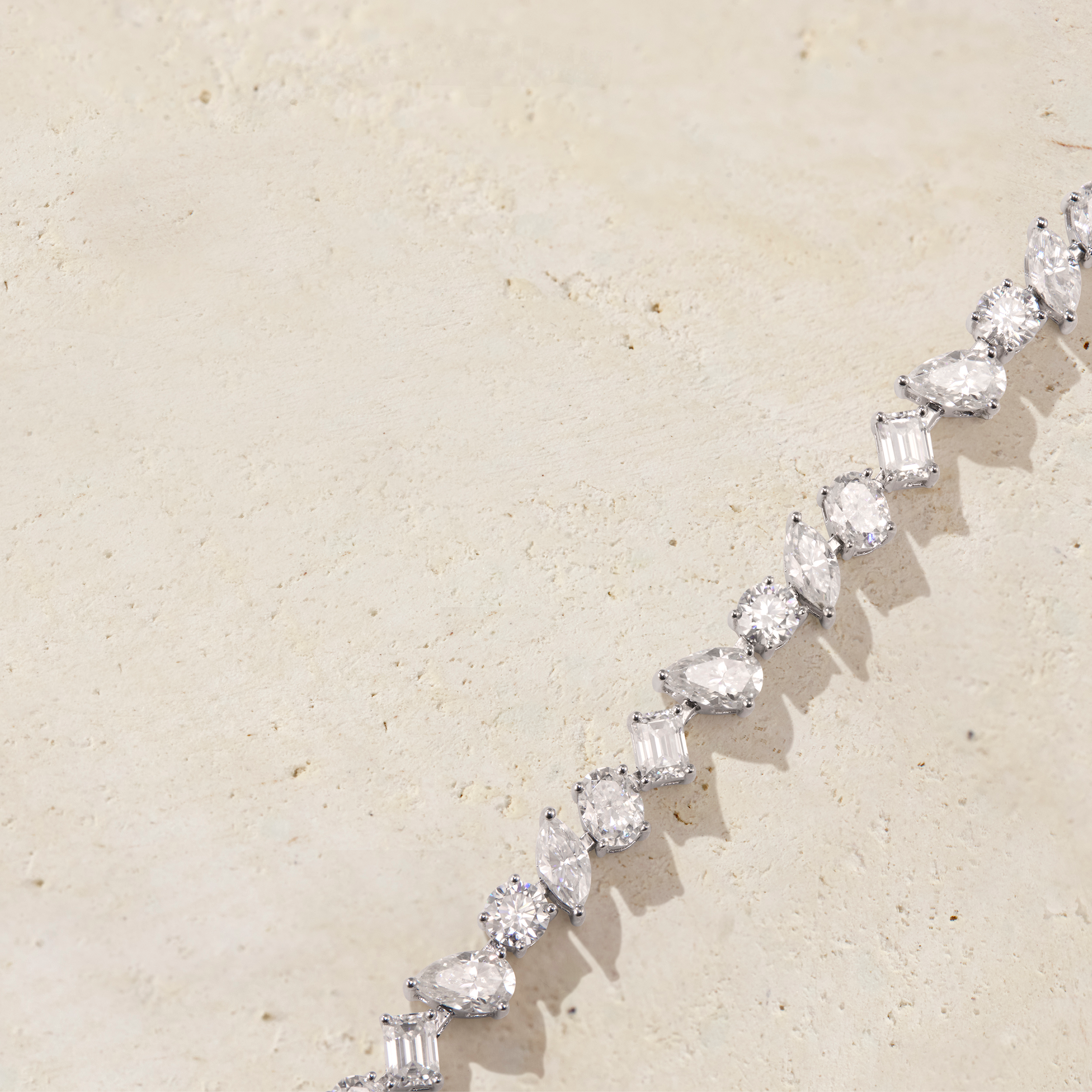 Amara Multi-Shaped Tennis Bracelet