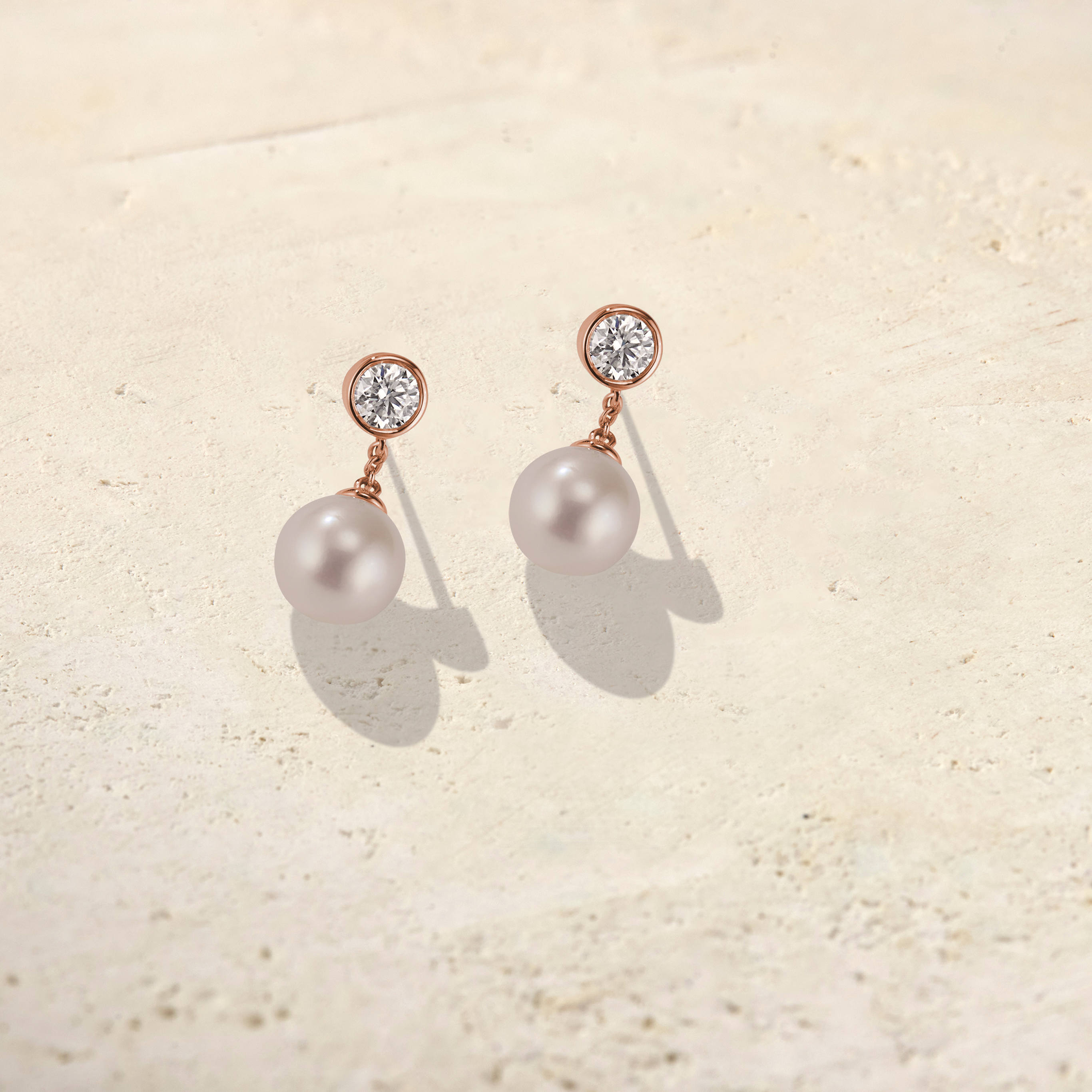 Sora Drop Pearl Earrings
