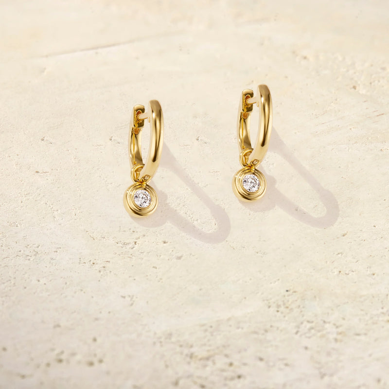 Unda Drop Ripple Hoops