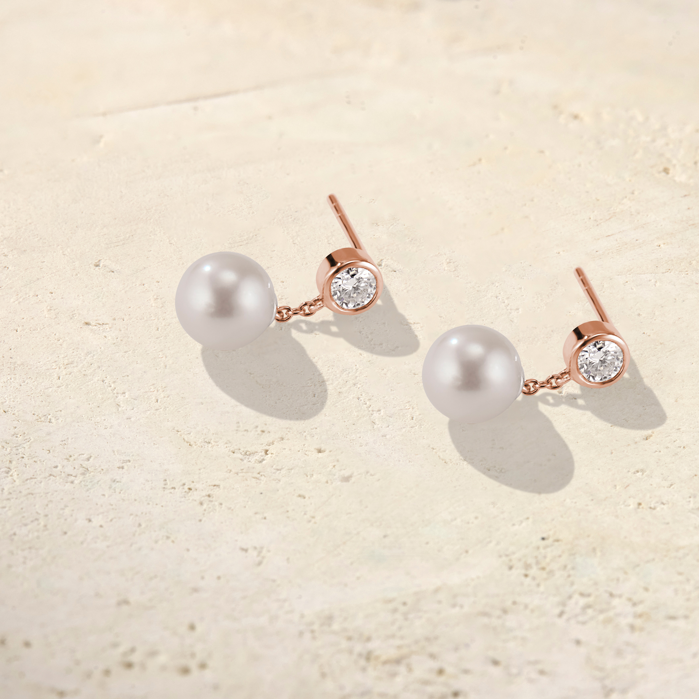 Sora Drop Pearl Earrings