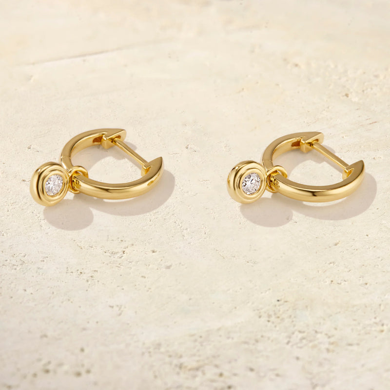 Unda Drop Ripple Hoops