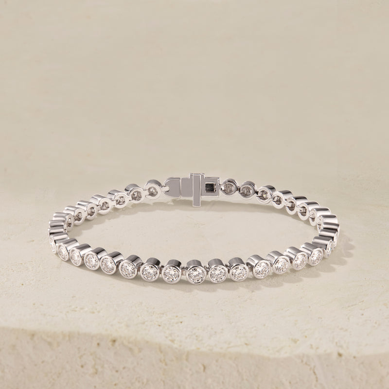 Virelle Round Bezel Tennis Bracelet