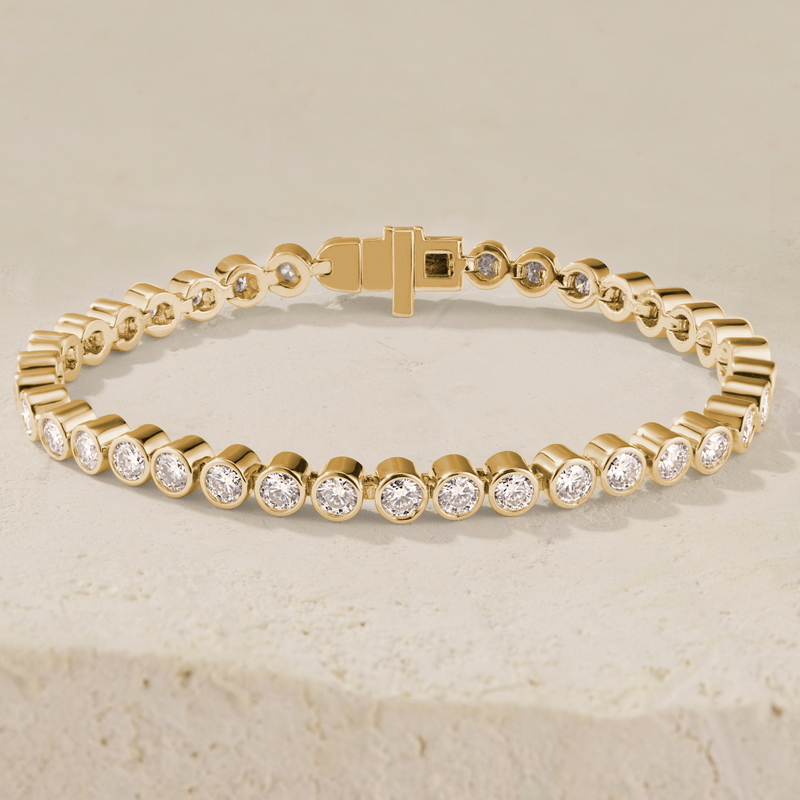 Virelle Round Bezel Tennis Bracelet