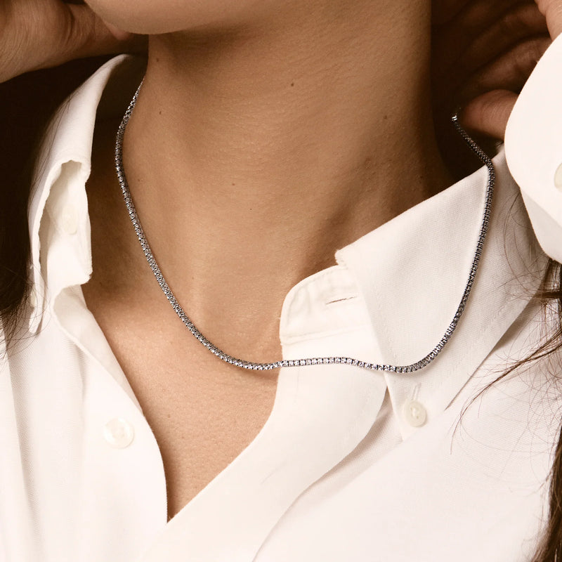 Amara Diamond Tennis Necklace