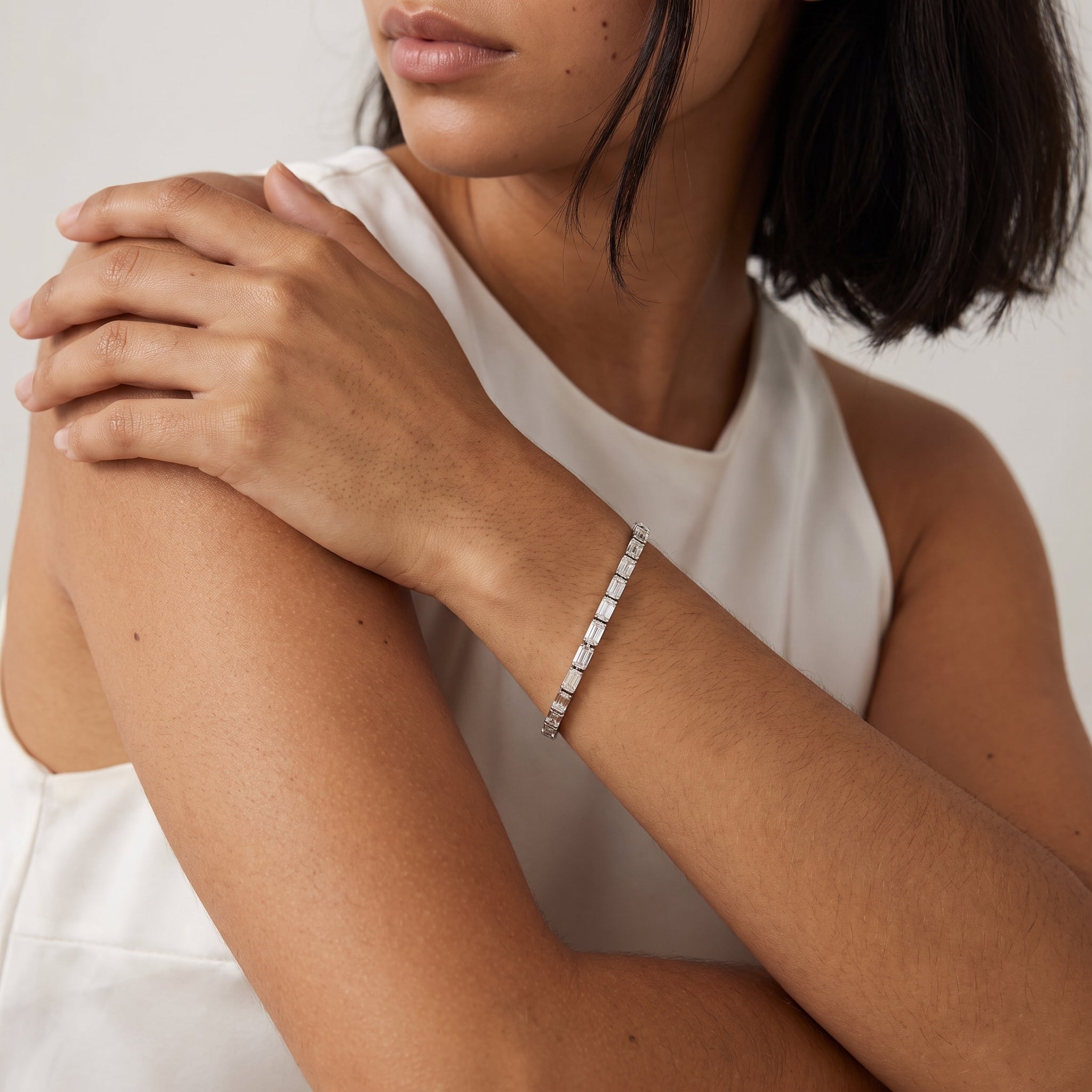 Canella Baguette Tennis Bracelet